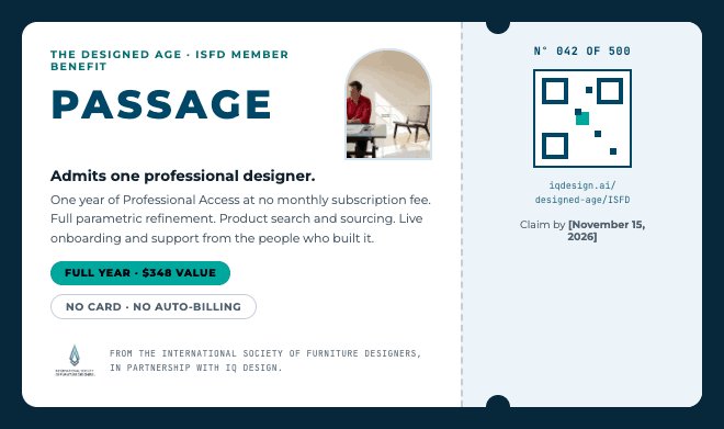 The ISFD Member Passage Ticket